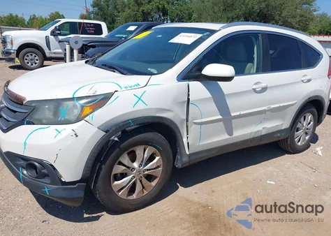 2013 Honda Cr-V Ex-L z USA, uszkodzony, nr VIN 5J6RM3H76DL005152